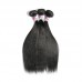 #1 Jet Black Human Hair Straight Bundles(can't take dye)